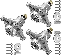 Vista 8 de Caltric Husillo 3X compatible con Hustler Raptor 935734 934505US 934513US 935767US 36" 42" 52