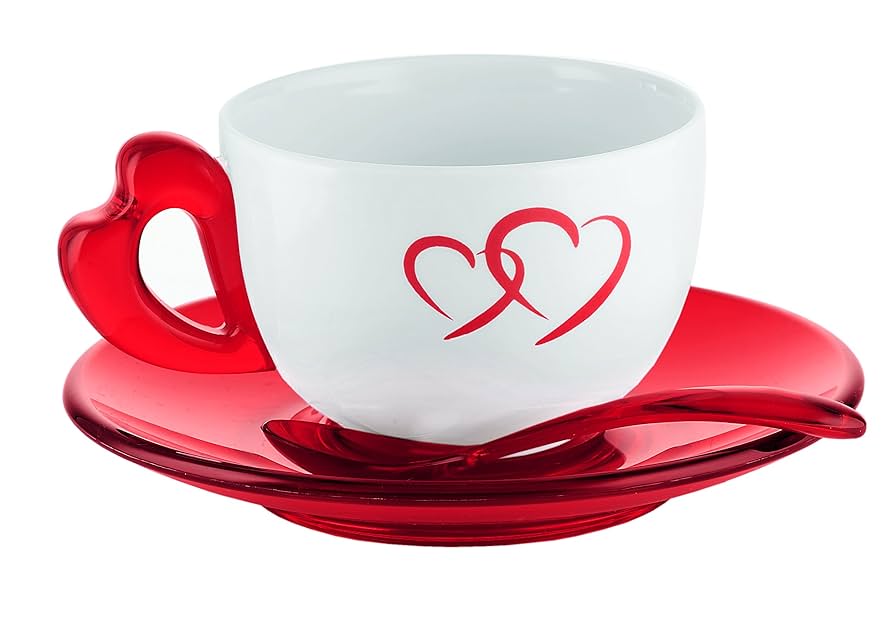 【新品未使用】グッチーニguzzini コップ、プレートセット Amazon｜GUZZINI(グッチーニ) ハートカプチーノカップ2客セット