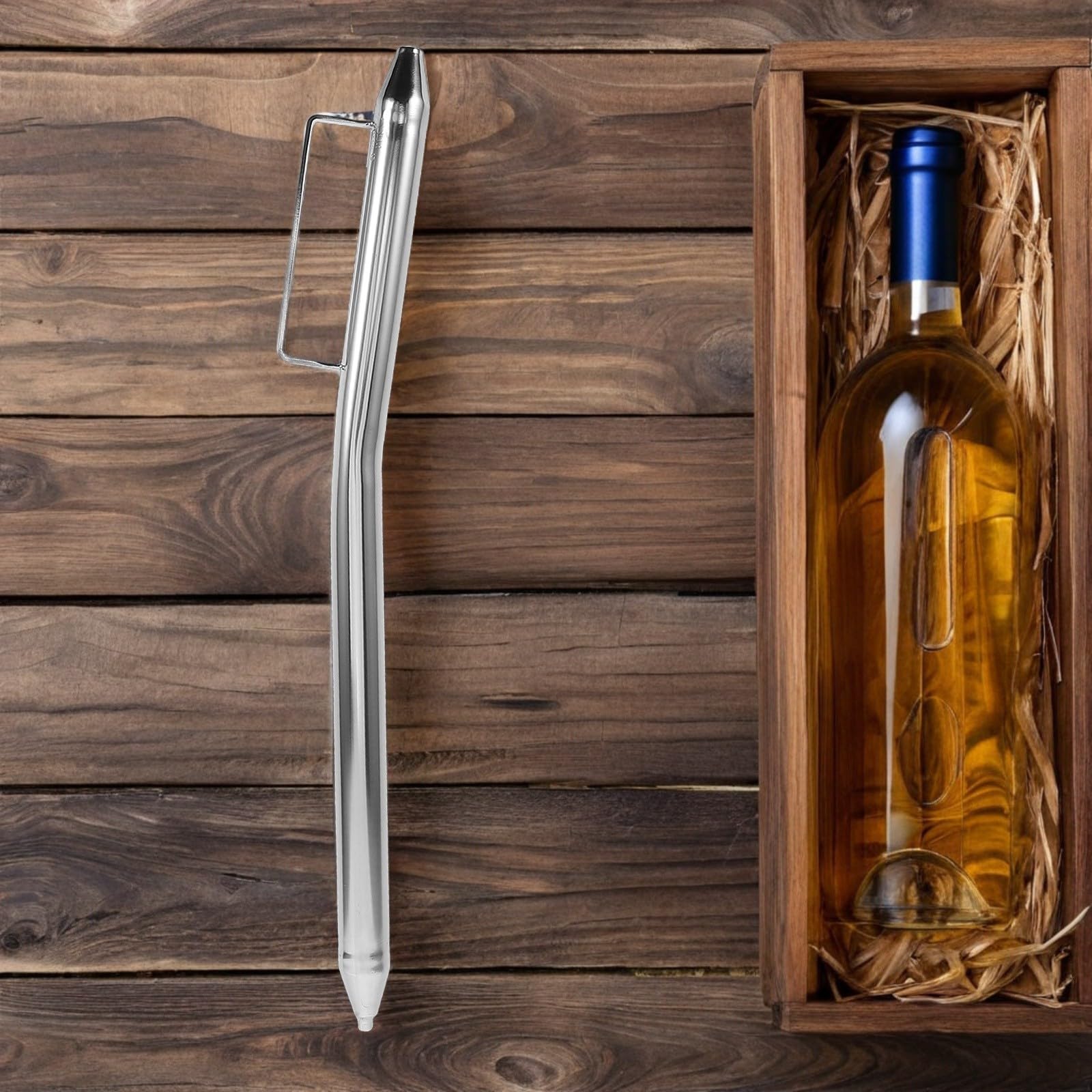Grifo para Barril de Vino de Acero Inoxidable, Control Preciso