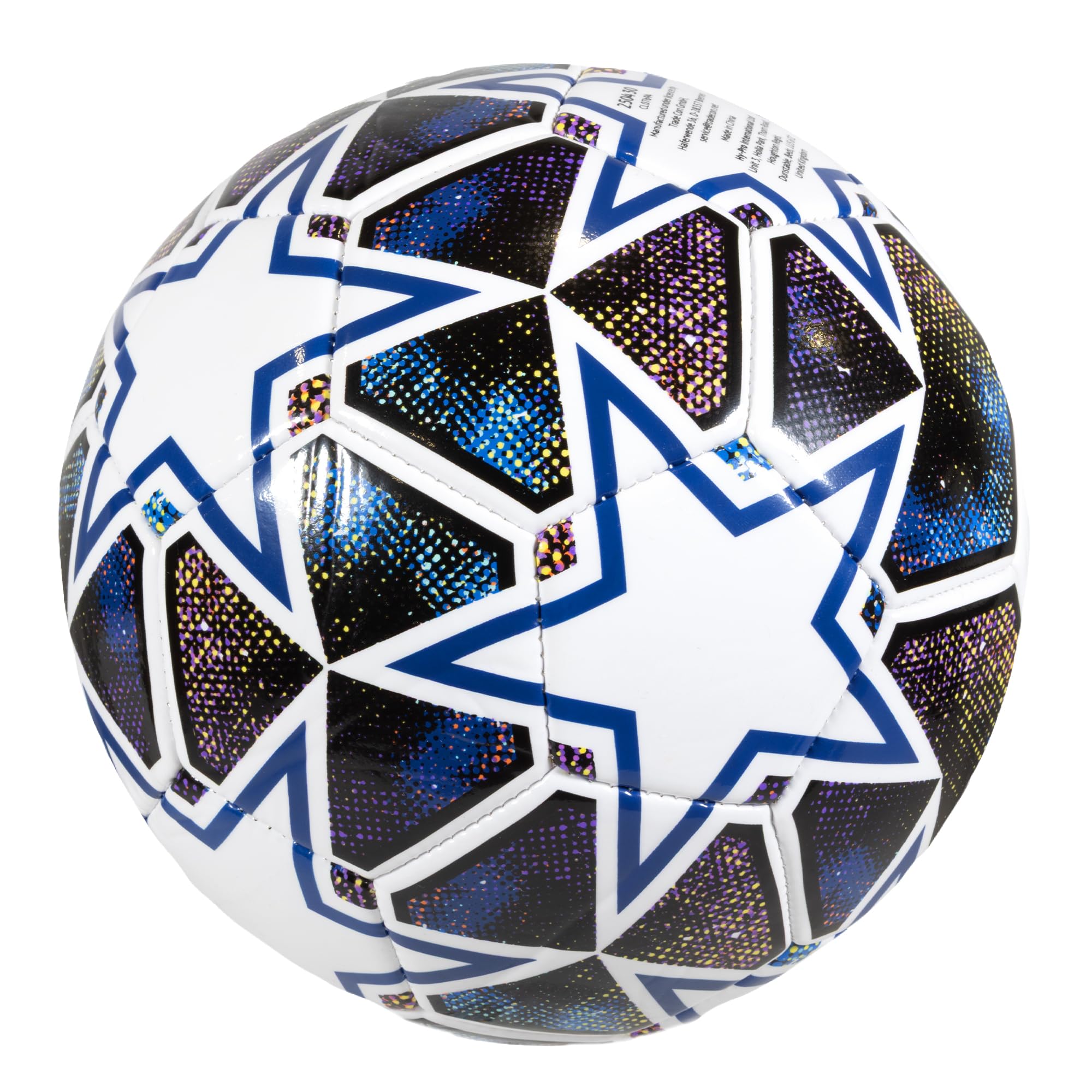 Ballon de Football Hy-Pro UEFA Champions League, Taille 5, sous Licence Officielle, pour l’entraînement et Les matchs, Produit dérivé et Objet de Collection pour Enfants et Adultes