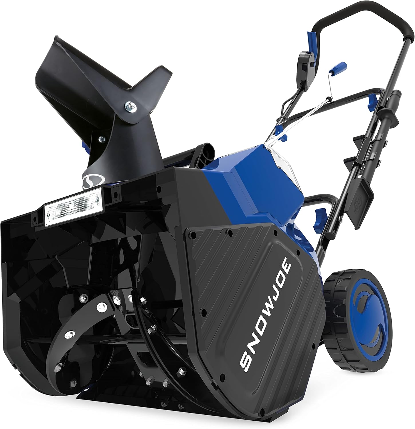 review Snow Joe 24V-X2-SB18 18-Inch 48-Volt 4-Ah Cordless Snow Blower, (2x4.0AH) & SJCVR-21 Cover