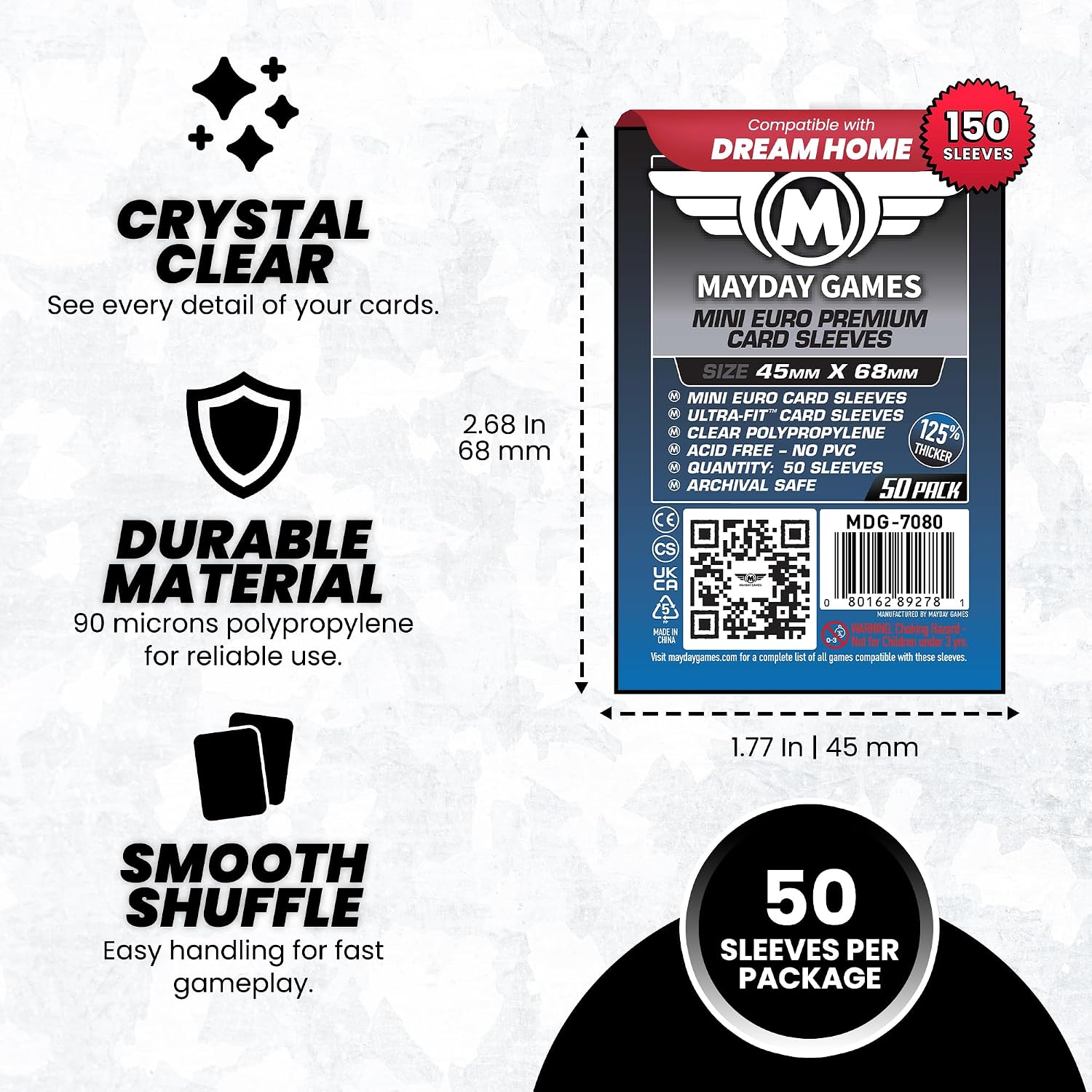 Mayday Games Dream Home Game Accessory - Premium Card Sleeve Bundle image 4