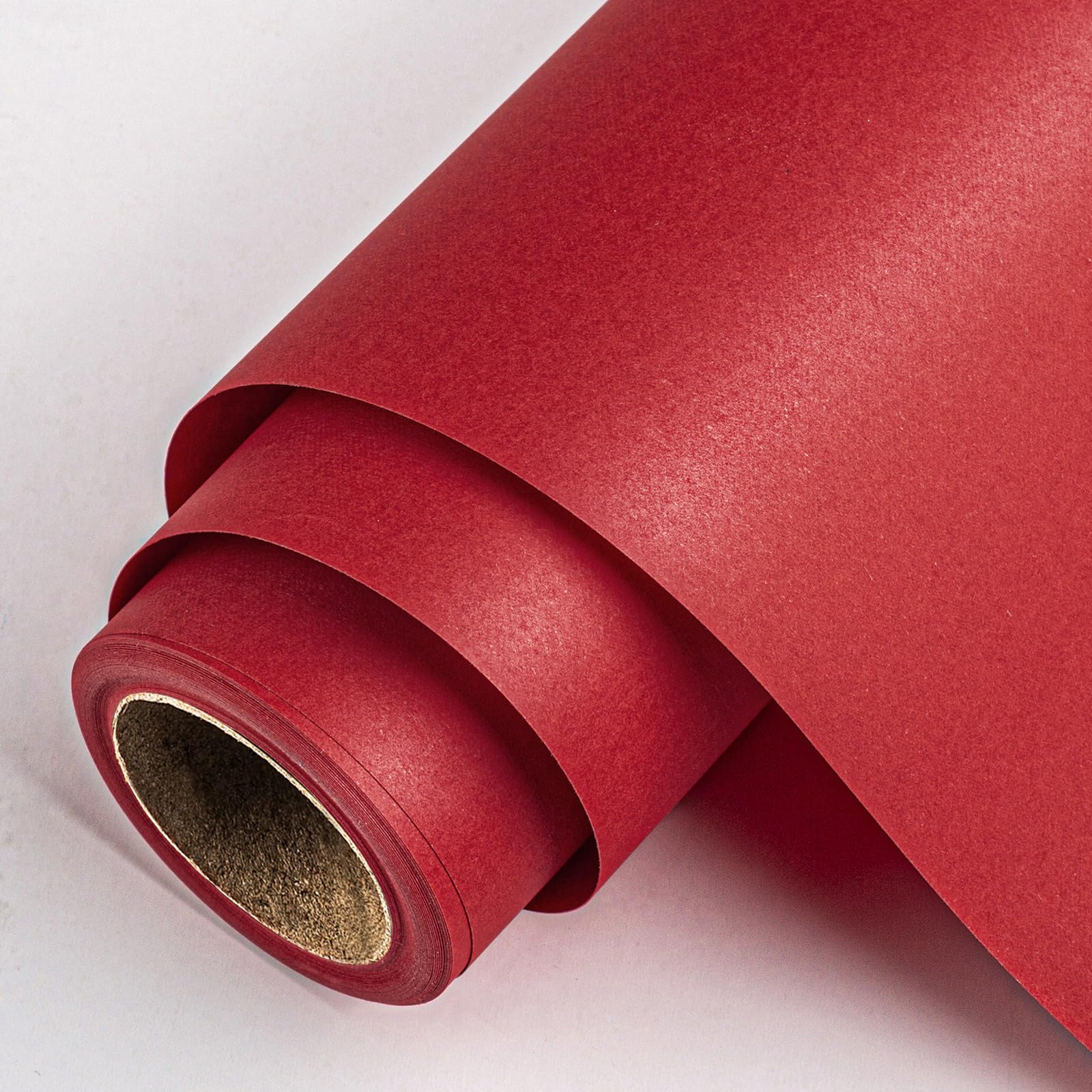 Yarcony Rollo de papel kraft para envolver regalos, papel reciclable de 17 pulgadas x 32.8 pies para envolver regalos, manualidades, ramo de flores, tablón de anuncios, suministros escolares y