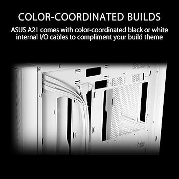 Amazon.com: ASUS A21 Micro-ATX Case White Edition Supports
