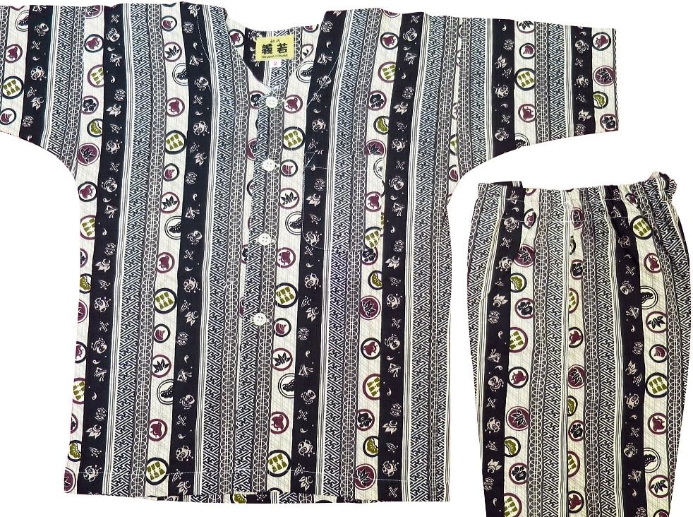 着物リメイク 9マルキ大島紬 ロングフレアワンピース（後ろVネック