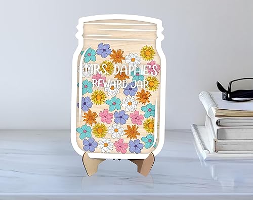 Miniatura 5 de Tarro de recompensa magnético personalizado para tablero del aula, tarro de recompensa para niños, sistema de recompensa de tarro de estrella, tarro