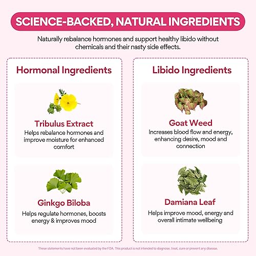 Miniatura 4 de VoomVaya Libidooo - Potenciador de libido para mujeres mayores de 35 años  Potenciador de libido femenino para ayudar a mejorar el estado de ánimo,