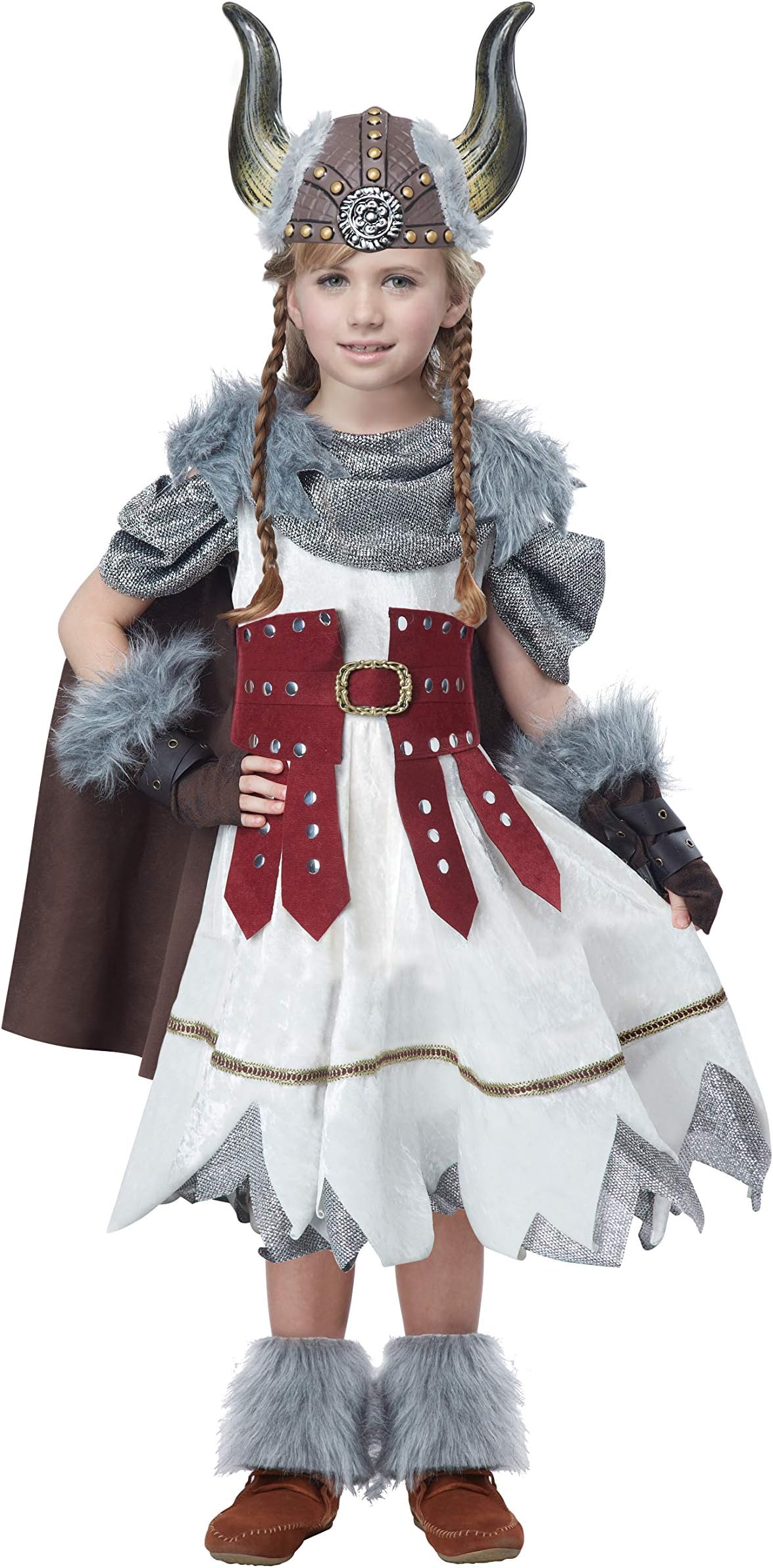 California Costumes Girls Valorous Viking Girl Child Costume Multi, Extra Large
