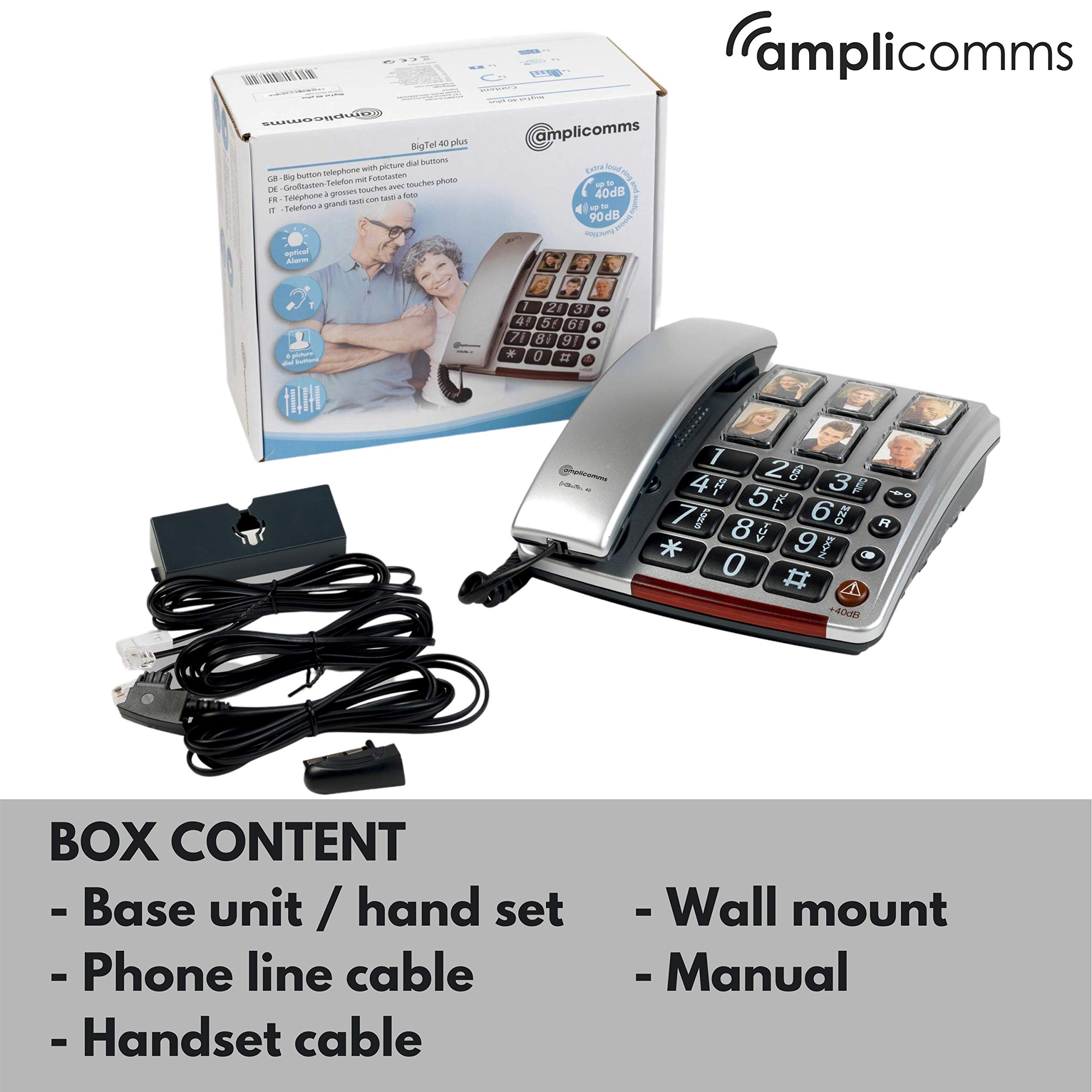 Buy Bigtel 40 Big Button Phone for Elderly Loud Phones