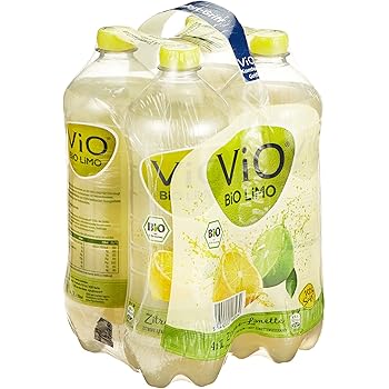 Vio Bio Limo Zitrone Limette Erfrischend Spritzige Limonade Mit 10 Saftanteil Veganes Bio Mineralgetrank Flasche Einweg Pet 4 X 1 L Amazon De Lebensmittel Getranke