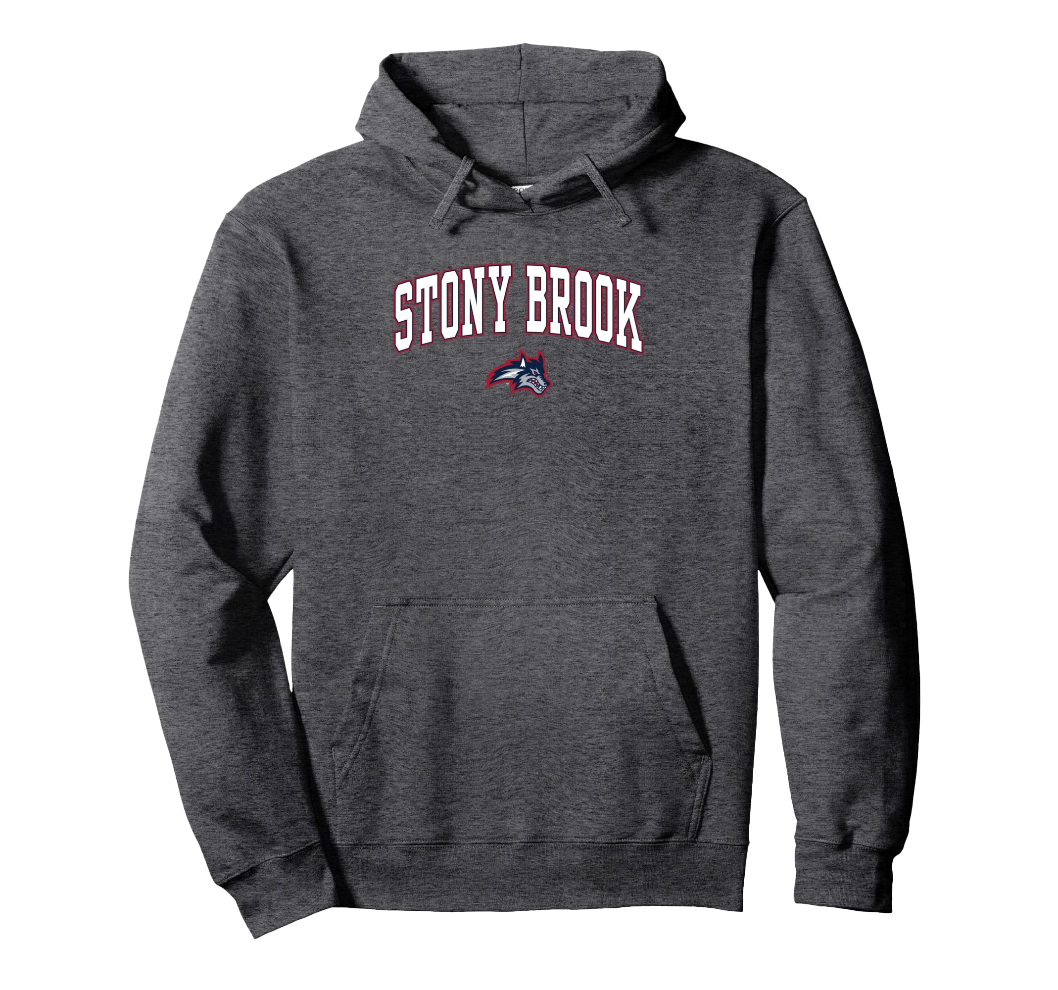Stony Brook Seawolves Arch Over Officially Licensed Pullover Hoodie