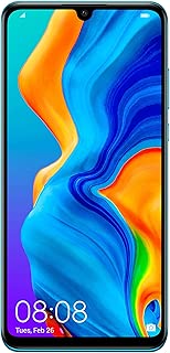 Huawei P30 lite Dual SIM - 128GB, 4GB RAM, 4G LTE, Peacock Blue