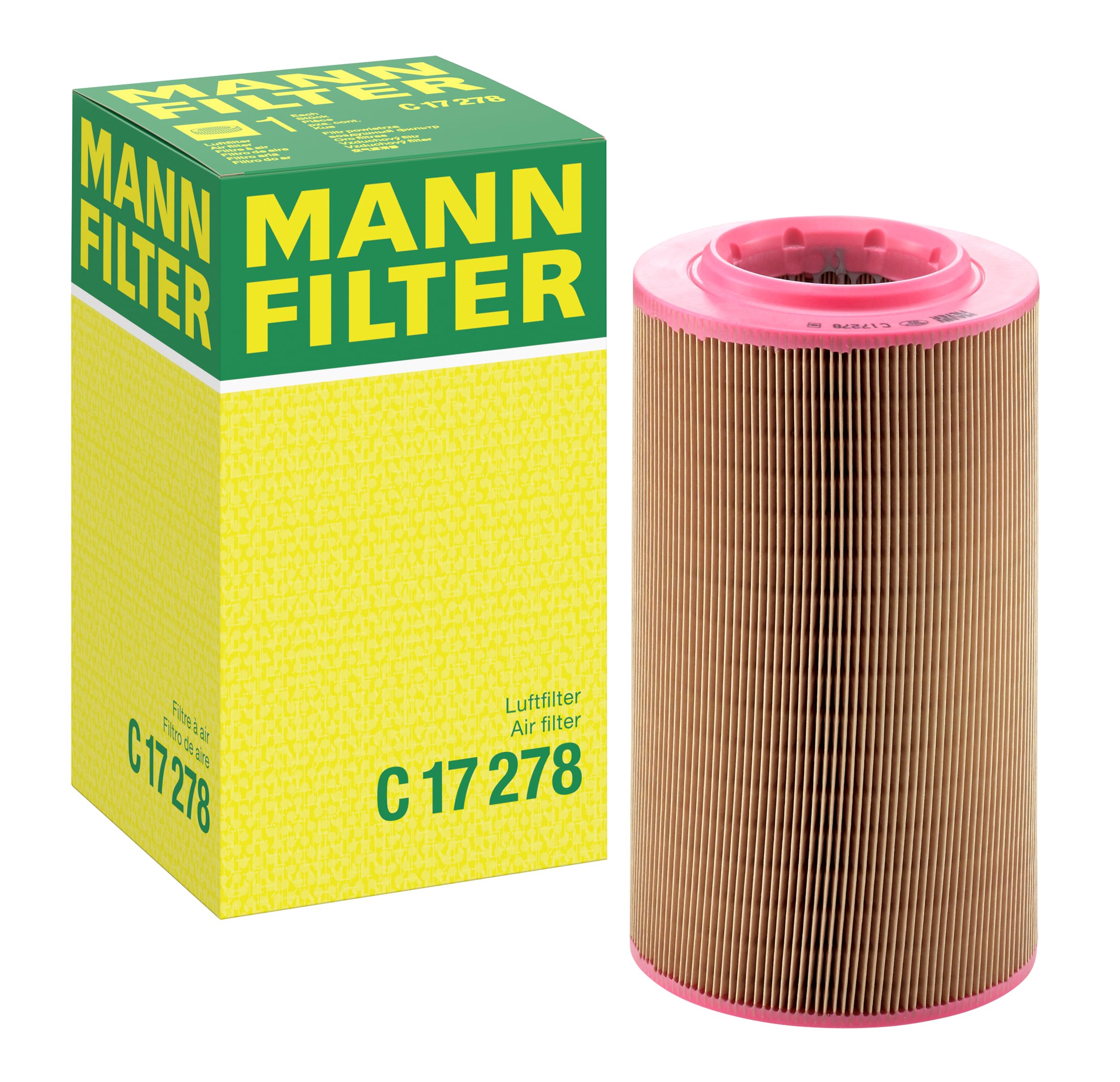 MANN-FILTER: Auswahl an Autofiltern
