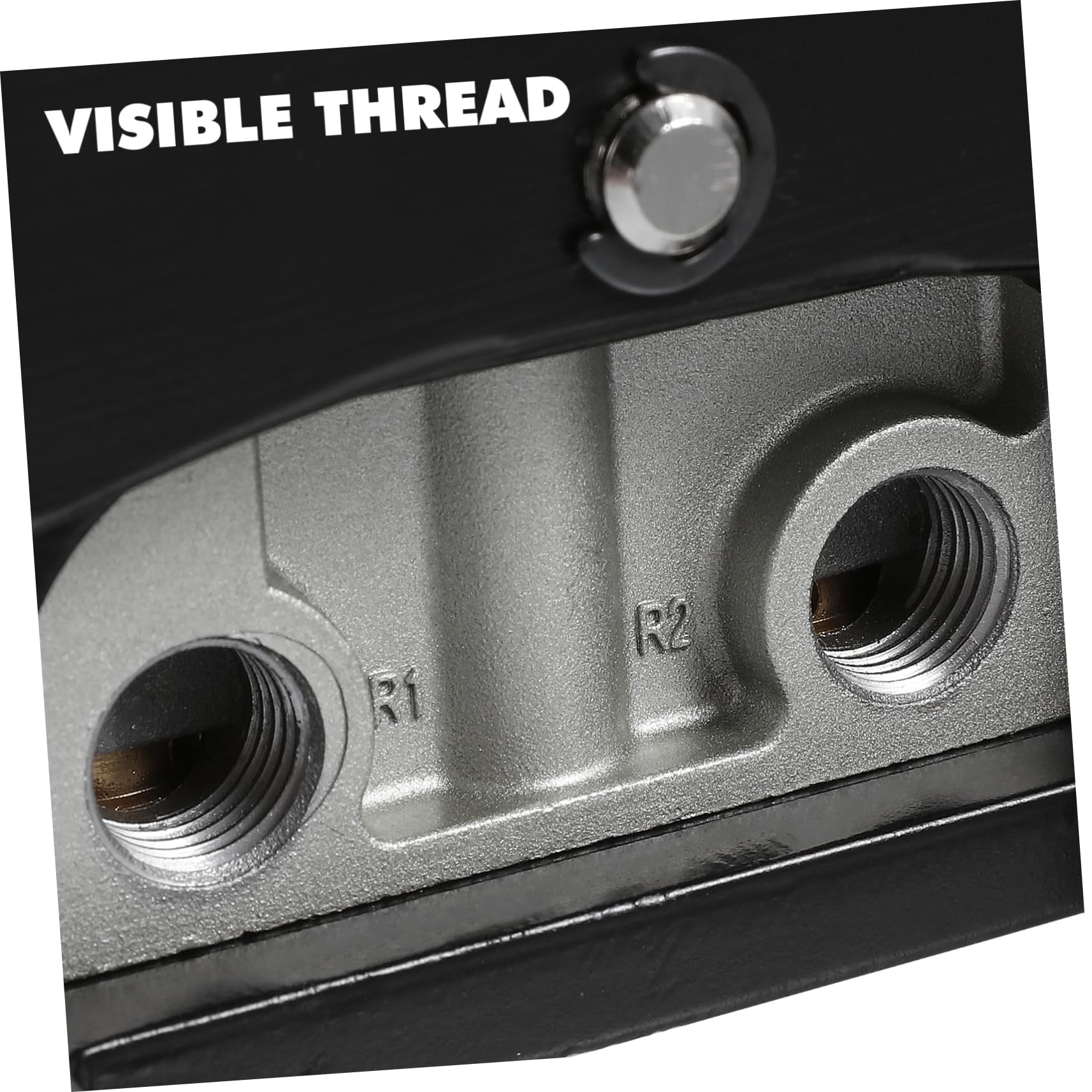 Gatuida Válvula de Neumática de Vías y Posiciones Dispositivo Controlador de Pedal Accionado Válvulas de Pedal para Color Aleatorio