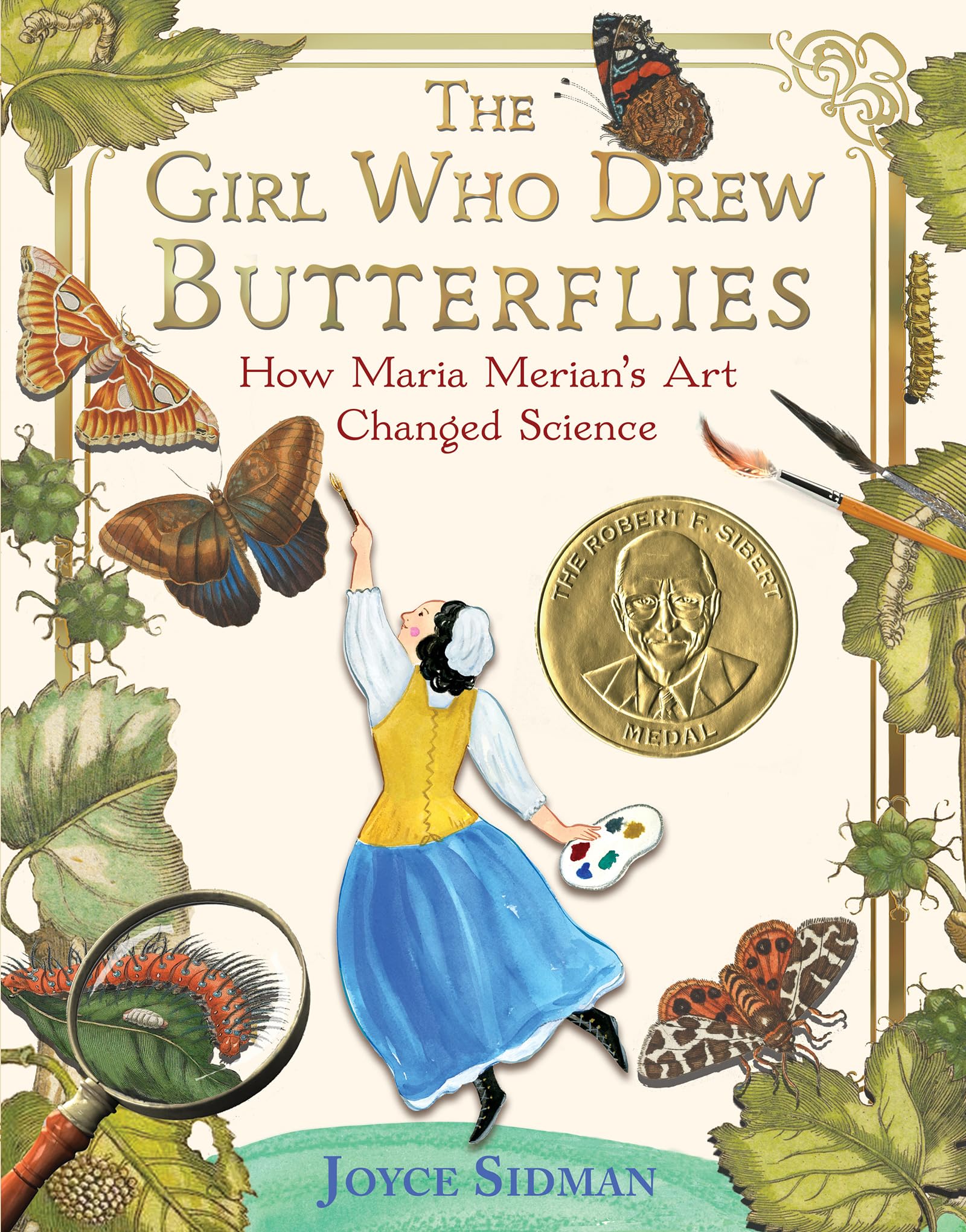 Joyce Sidman Unisex Kids Multicolor Girl Who Drew Butterflies Paperback Book