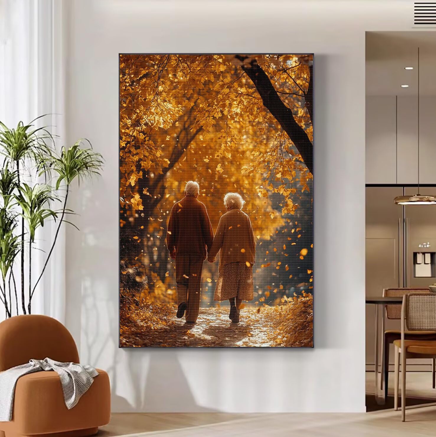 Spersonalizowane zestawy do sztuki diamentowej dla dorosłych, zestaw do malowania diamentami 70 x 160 cm, 5D, pełne wiercenie, mozaika, cekiny, spersonalizowane zdjęcie, unikalne prezenty do dekoracji