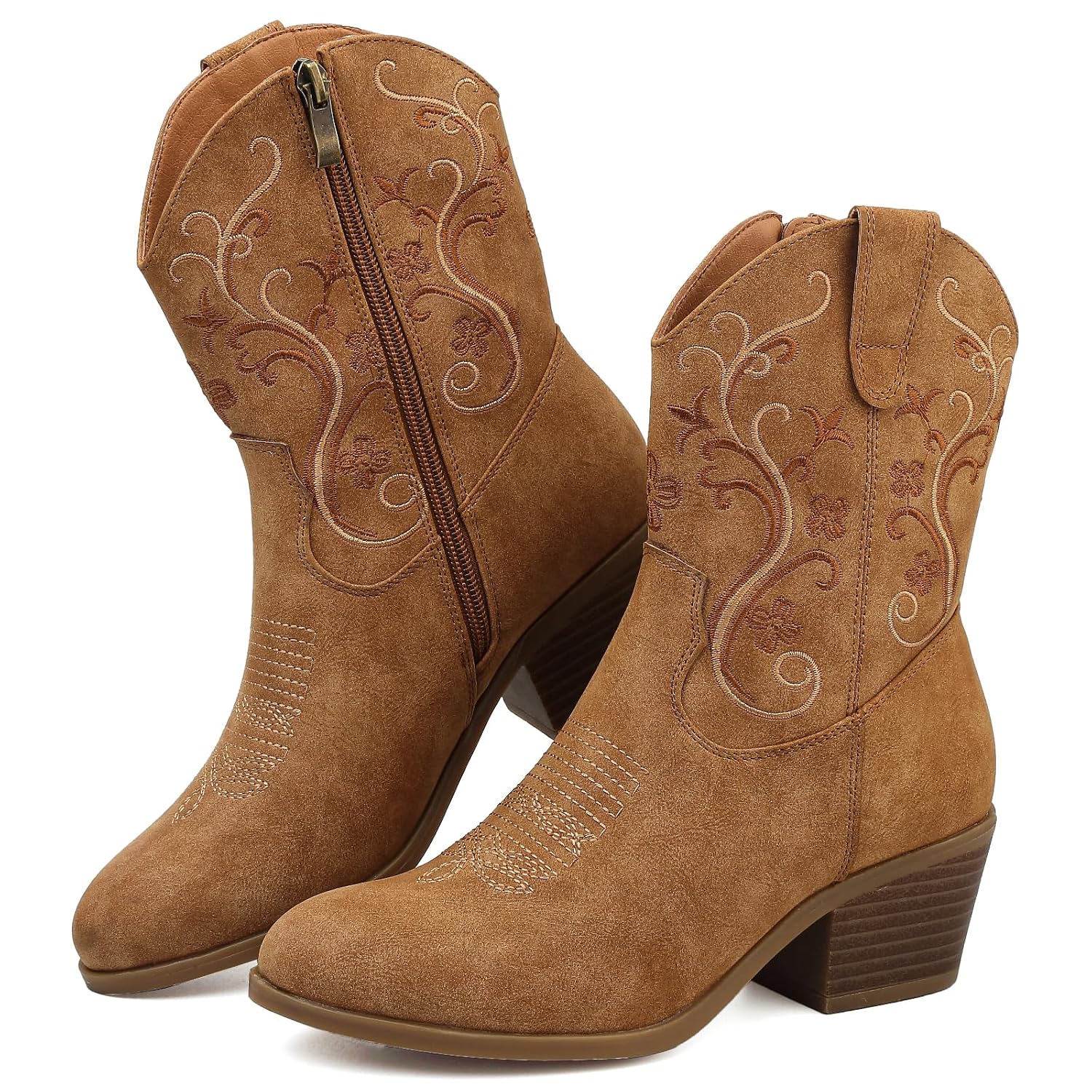 Bravover Cowboy Boots For Women For Brown/Black/Tan Boots For Women Uk Size 3.5-8 - Review, Price and Buying Guide