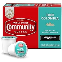 Vista 80 de Community Coffee Coffee & Chicory - 12 cápsulas de café, tostado medio oscuro, compatible con cafeteras Keurig 2.0 K-Cup, 12 unidades (paquete de 1)