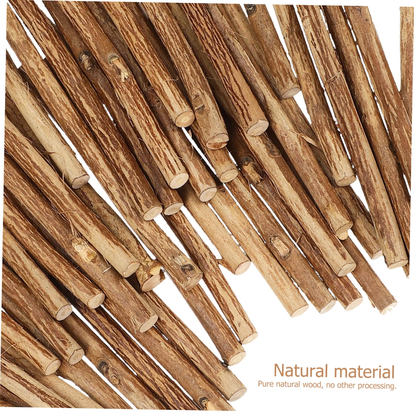 OSALADI 5 Set Legno Naturale Con Corteccia Lunghi Per Decorazioni E Lavoretti Creativi Materiale Premium Per Fai Da Te E Decorazioni Casa 50 Pezzi * 5