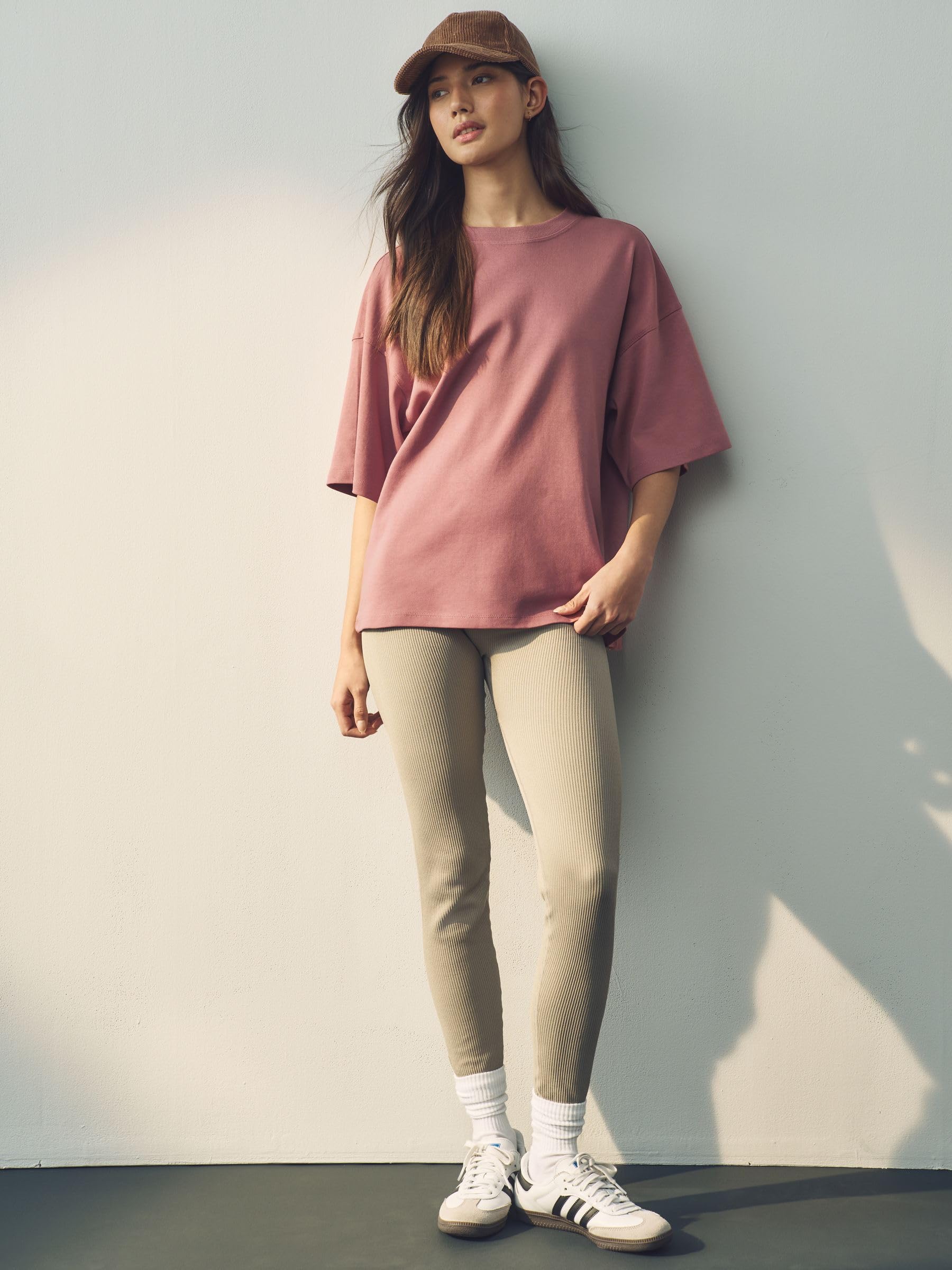 NEXT Donne Confezione da 5 T-Shirt squadrate in 100% Cotone a Manica Corta