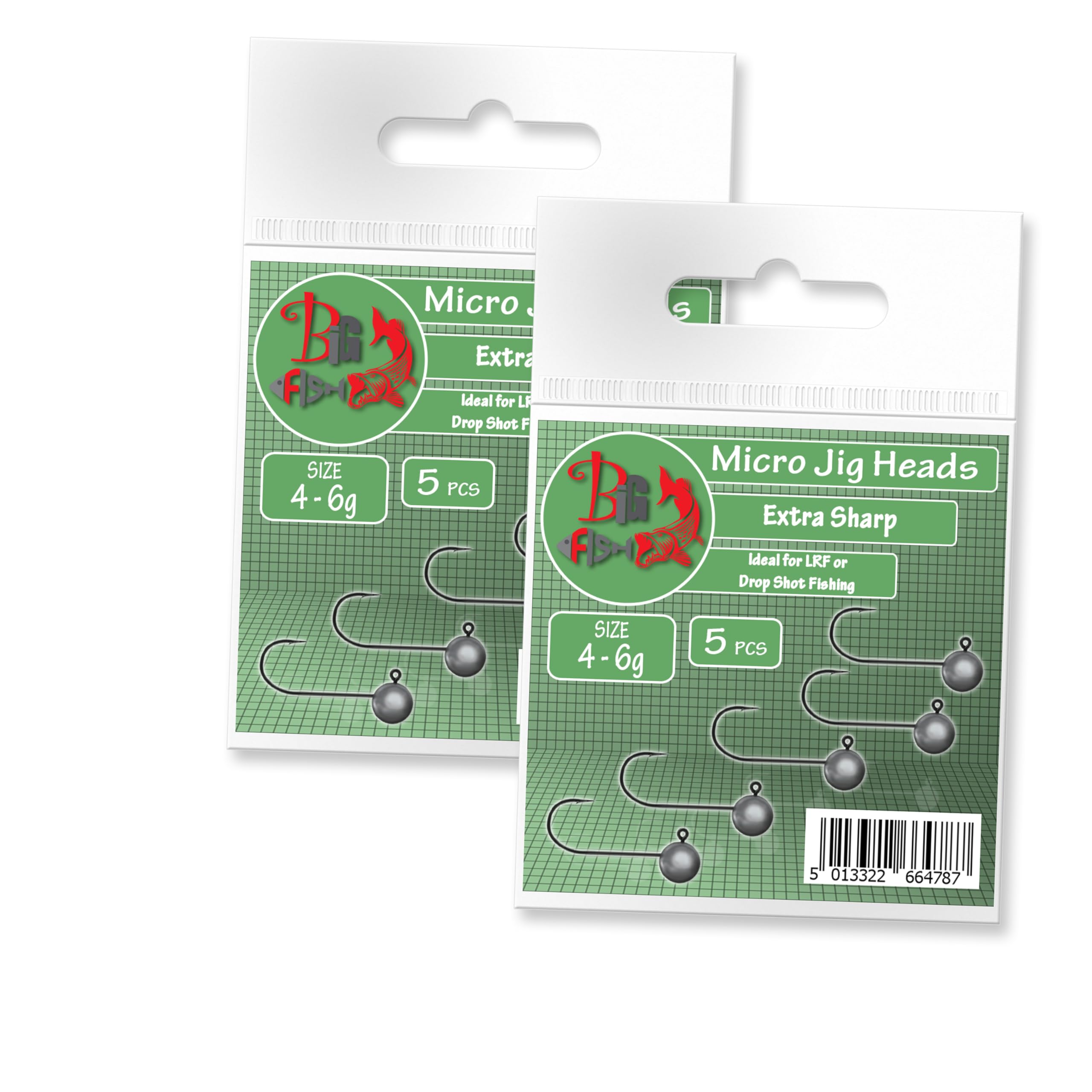 Micro Jig Heads size 4 1-6g LRF Ultra Light Soft Lure Drop Shot Fishing Set (VA12. 10pcs size 4-6g Micro Jig Heads Big Fish)