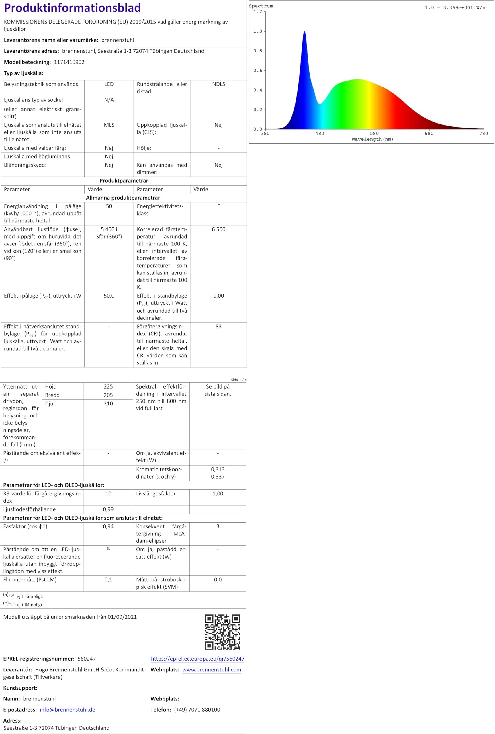 BS-1171410902-Foco LED móvil BF 5050 M 5IP54