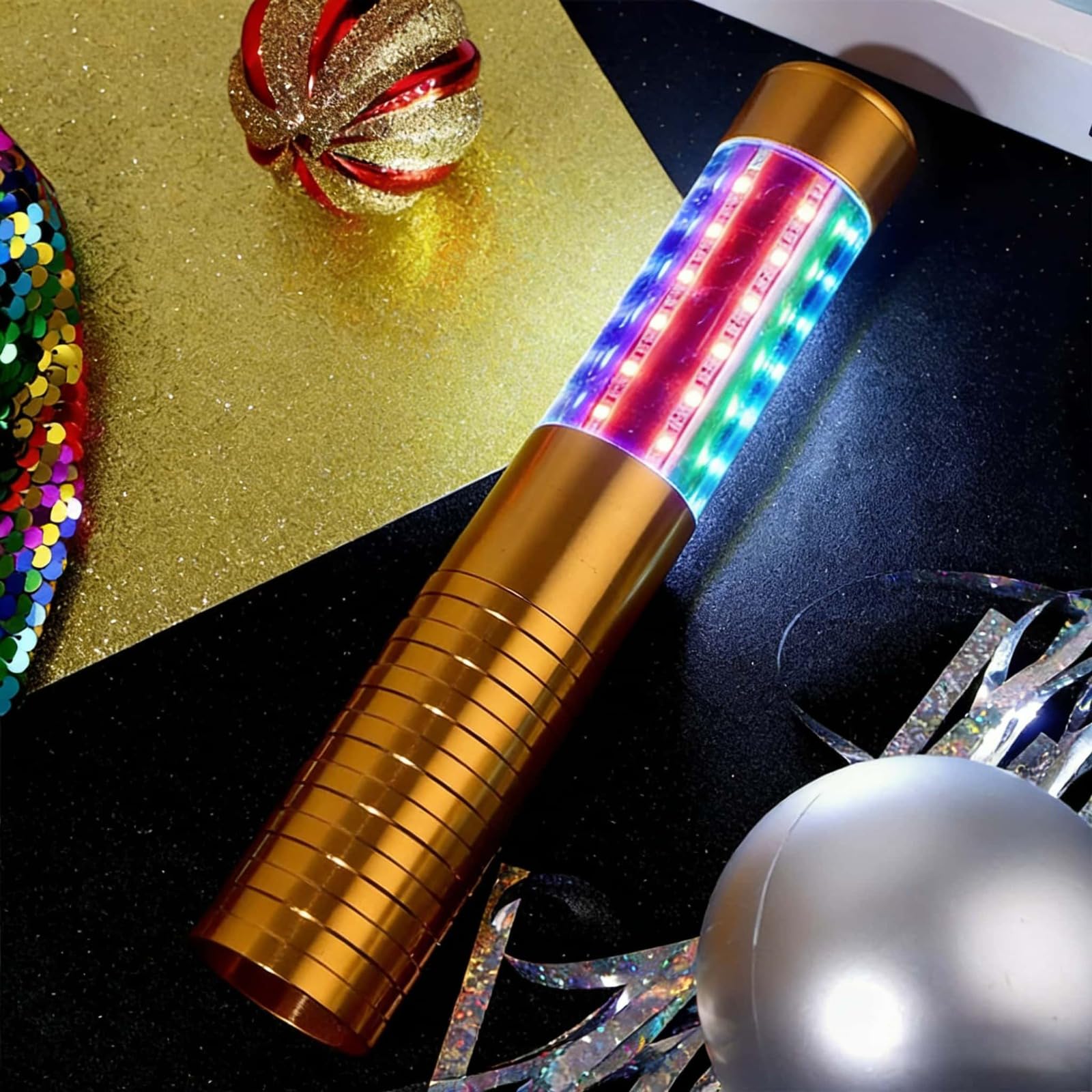 2 confezioni LED Bottle Lights – Ricaricabile Strobe Sticks and Luminous Sticks for Champagne Bottles Bar, Club, Party, Birthday, Wedding, Eventi
