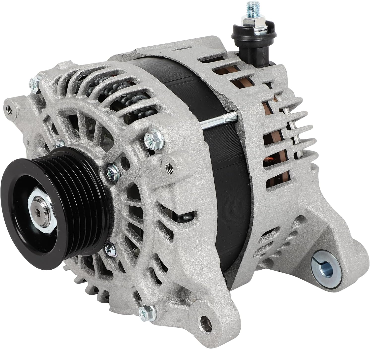 130A SCITOO Alternator New for Scion for FR-S 2013-2016,for Subaru for BRZ 2013-2016,for Toyota for 86 2017-2019 12V CW S6 Pulley Class Ref: 12883 A2TX2491 400-48211R LRA04038 A2TX2491 AR135173