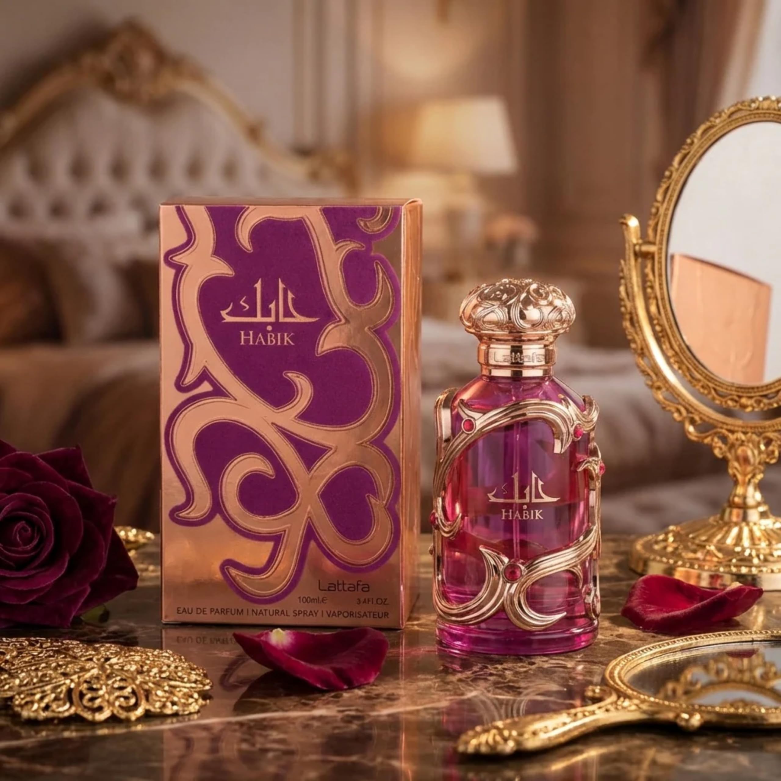 Amazon.com : Lattafa Habik – Floral, Fruity, Fresh, Musky – Eau de