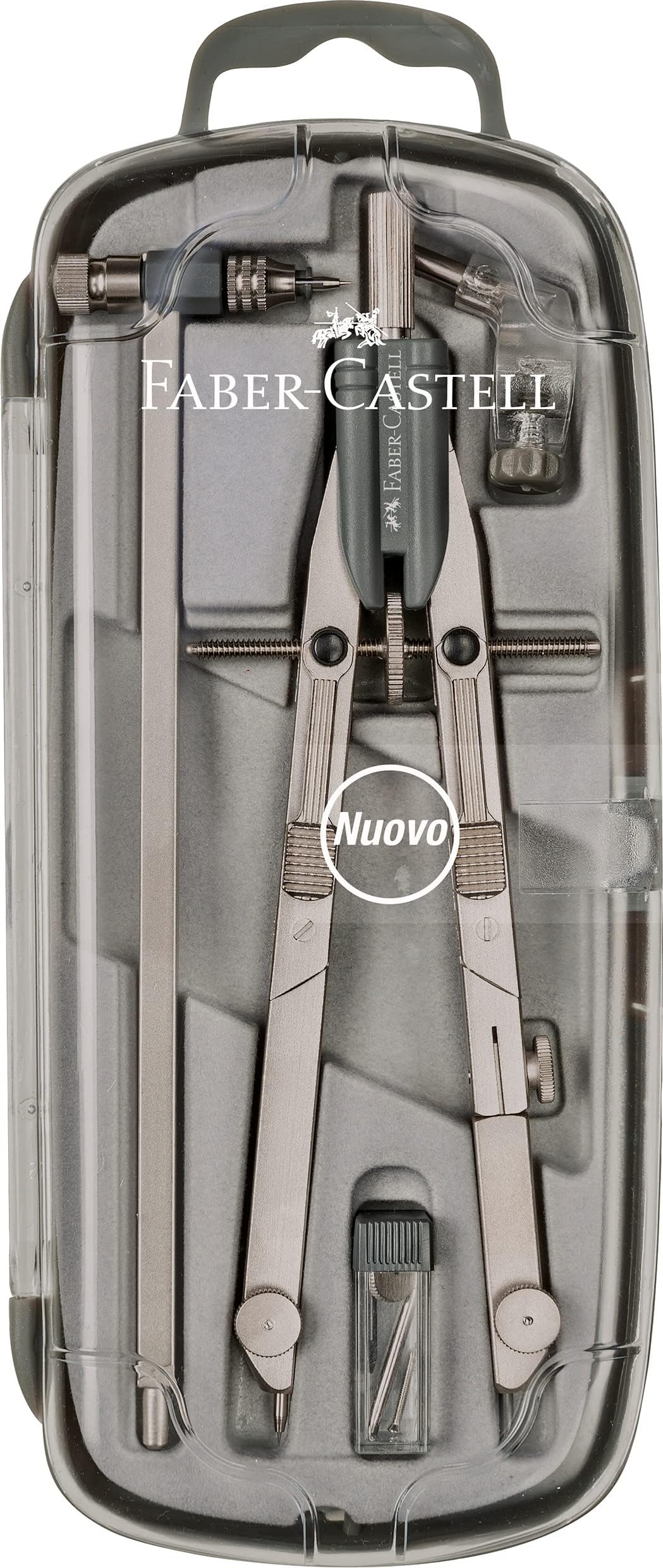 OTTYMO Kit de Compas Metal Boussole Dessin+Convertisseur Compas de