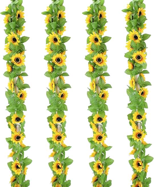 sunflower garland