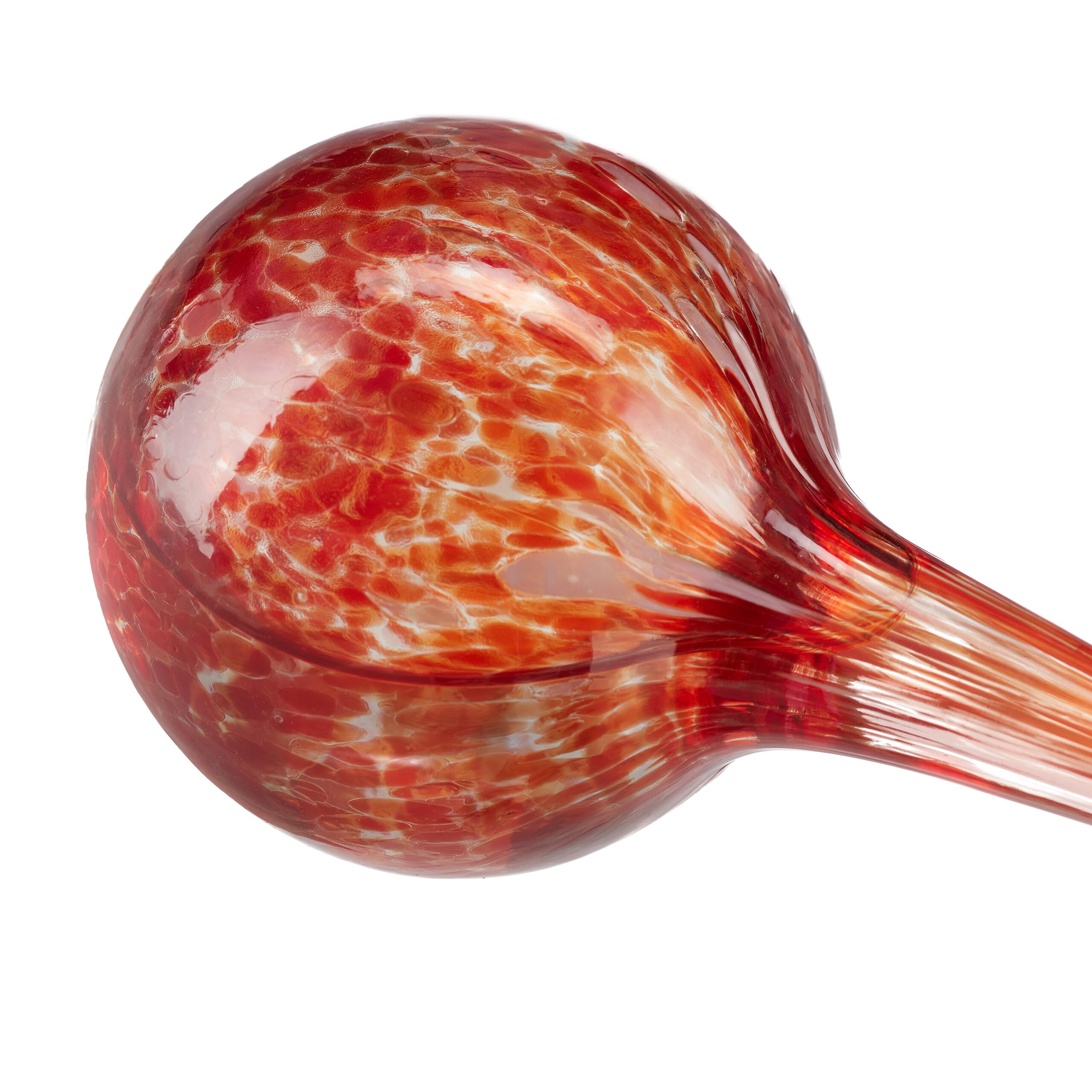 Relaxdays Bulle d’arrosage pour Vos Plantes, en lot Pratique de 4, en Verre, H x D : 15 x 6 cm, Multicolore