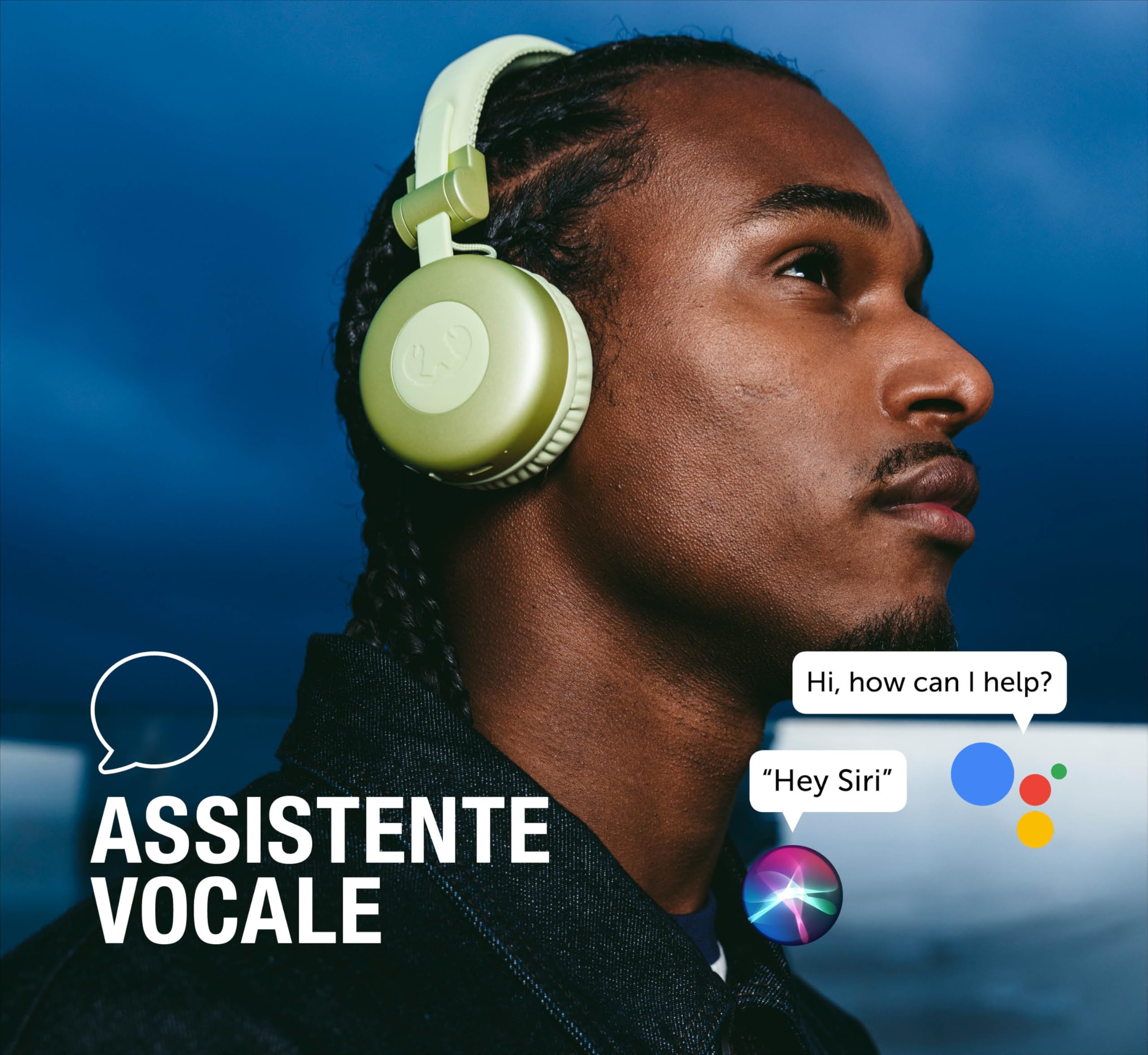 Fresh 'n Rebel Code Core, cuffie Bluetooth on-ear senza fili, 30 ore di riproduzione con microfono e assistente vocale, controllo volume e tasti riproduzione/pausa, pieghevole (Rosa Pastello)