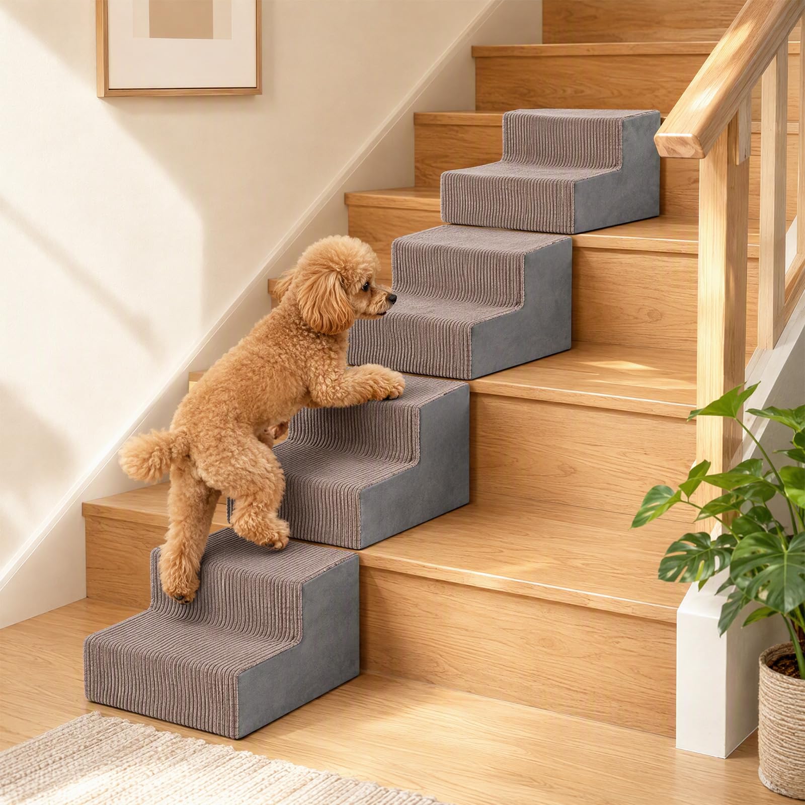 4 rampas para perros para escaleras antideslizantes para perros