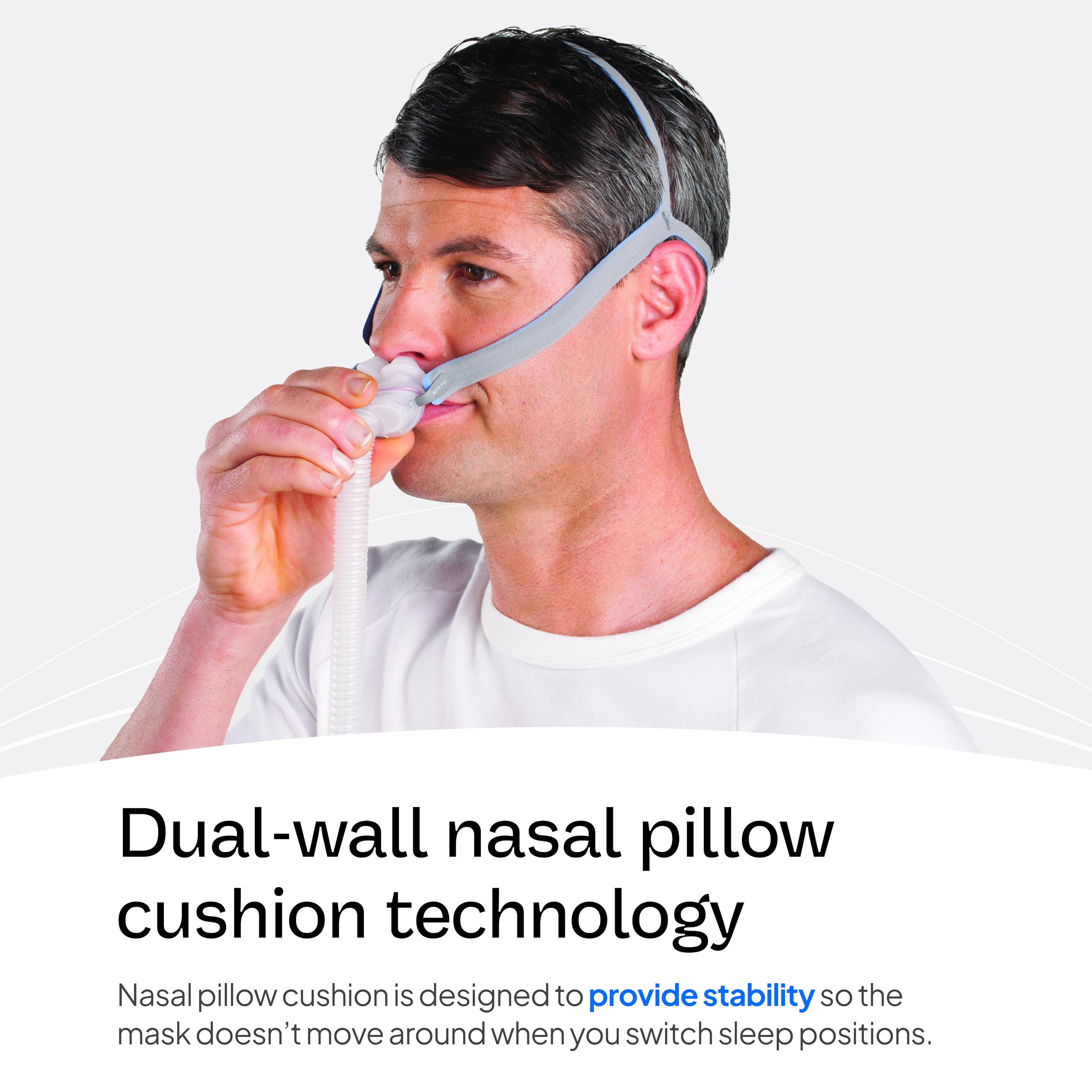 Amazon.co.jp: ResMed 鼻枕 AirFit P10用 - デュアルウォール