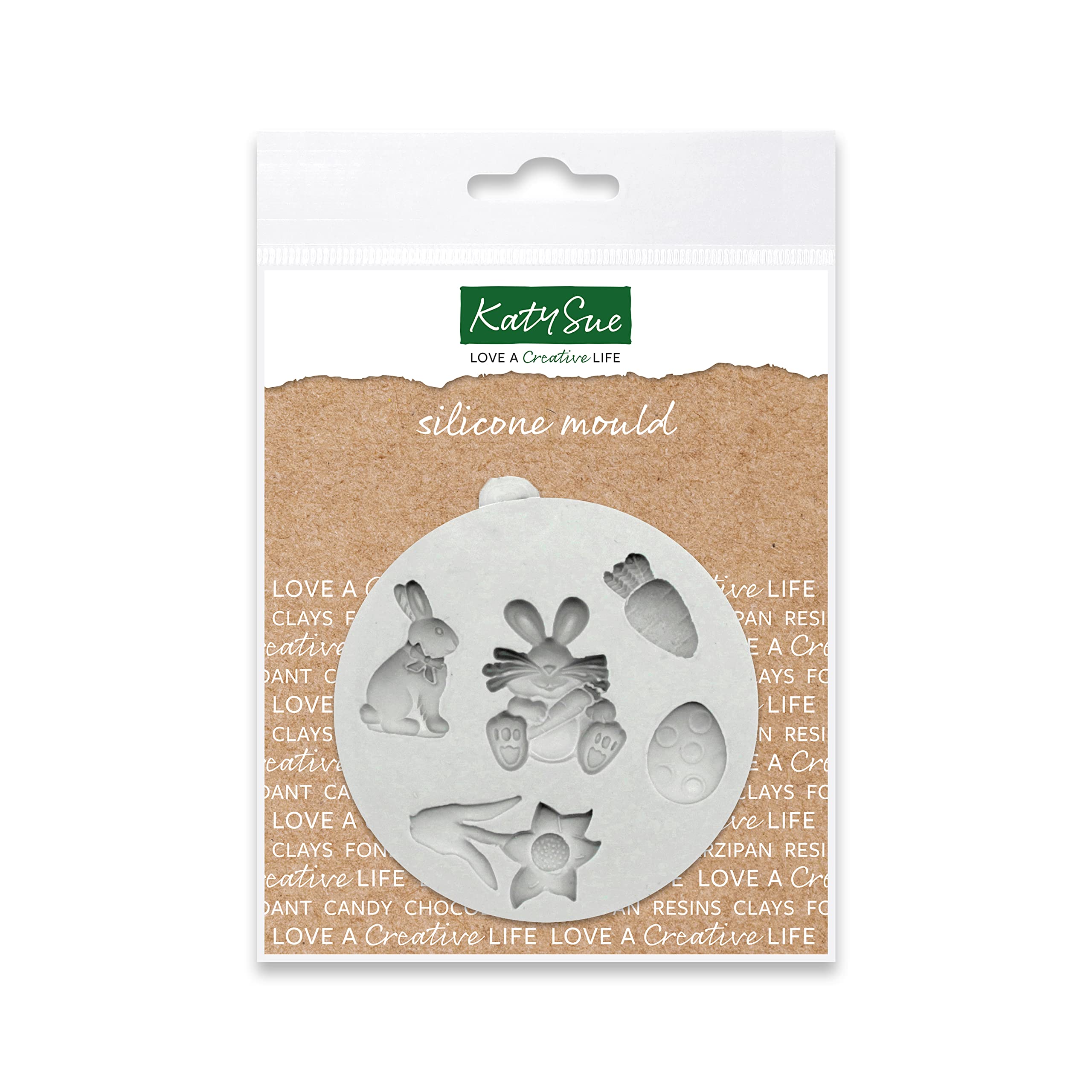 Katy SueMiniature Easter Silicone Mold for Craft & Cake Decorating