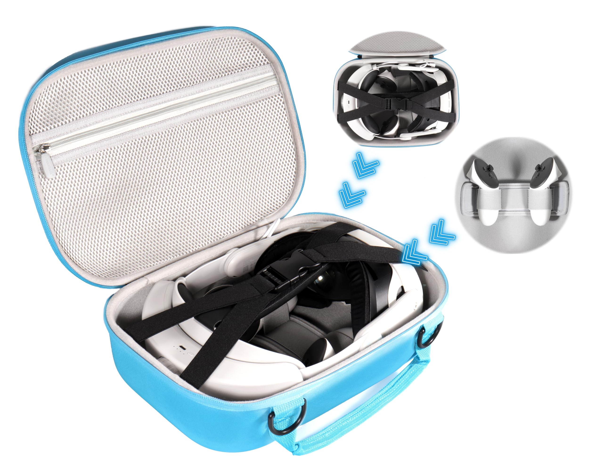Amazon.co.jp: CaseSackケースはMeta Quest 3とMeta Quest 2に対応。VR