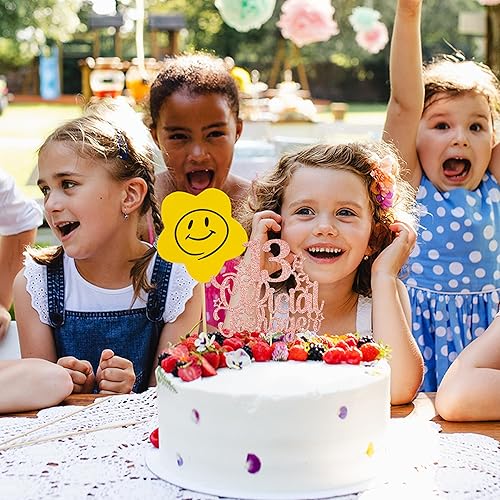 Miniatura 7 de Ephlyn 1 paquete de 13 decoraciones oficiales para tartas de adolescentes con purpurina número 13 13 decoraciones para tartas de cumpleaños de 13