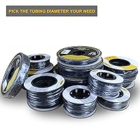 Vista 9 de TKDMR Tubo termorretráctil de 26 pies y 3/32 pulgadas, relación 3:1 de grado marino, sellado de aislamiento de tubo forrado con adhesivo de cable