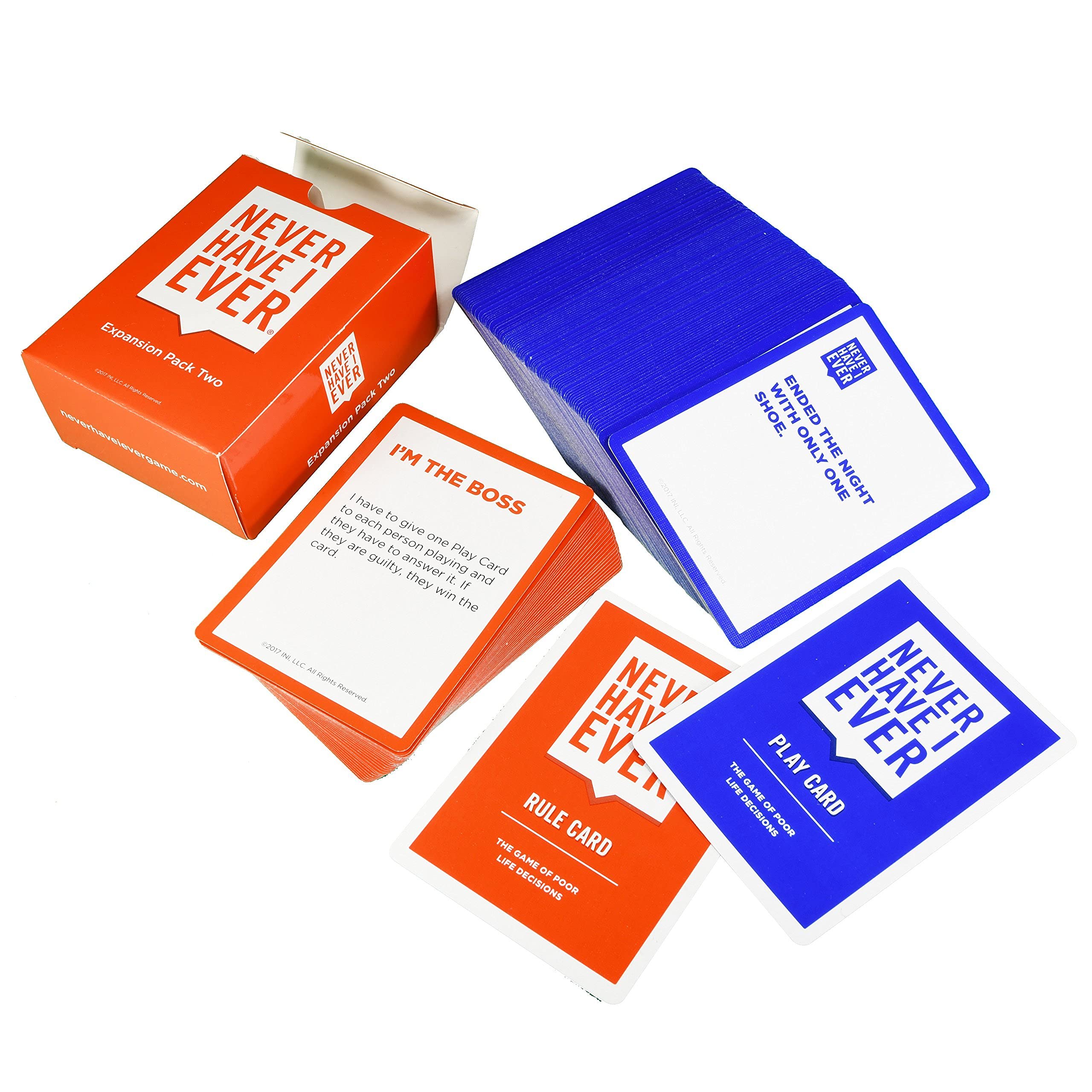 Amazon.com: Never Have I Ever Party Card Game Bundle, Classic Edition and  Expansion Pack Two, Ages 17 and Above : Toys & Games