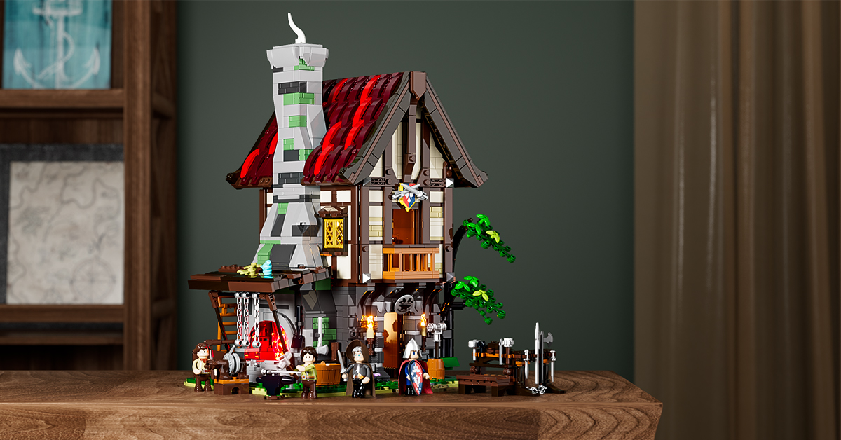 HERRERO YUNQUE FORGE - FORGE FORGERON MÉDIÉVAL PLAYMOBIL