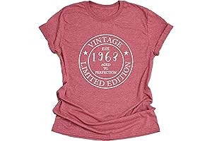 Vintage 1963 Birthday Shirt 60th