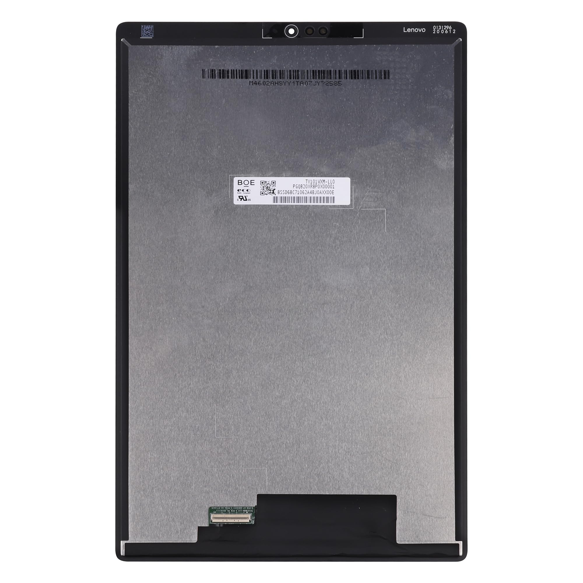 Display LCD da 10,1", compatibile con Lenovo Tab M10 HD Gen 2 TB-X306F, X306X (nero senza cornice), display LCD touch screen Digitizer+ set di attrezzi