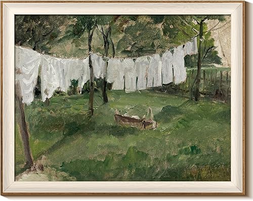 Miniatura 29 de InSimSea Arte de Pared en Lienzo Enmarcado Decoración de Habitación, Imágenes de Paisaje Costero Clásico para Baño Decoraciones de Pared, Arte