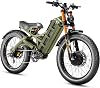2025 Romeo Pro II 4000W Dual Motor Electric Mountain Bike,46MPH Max Speed， 52V 70AH Battery 200Miles Long Range,Full Suspension 26 Fat Tire Ebike for Adults