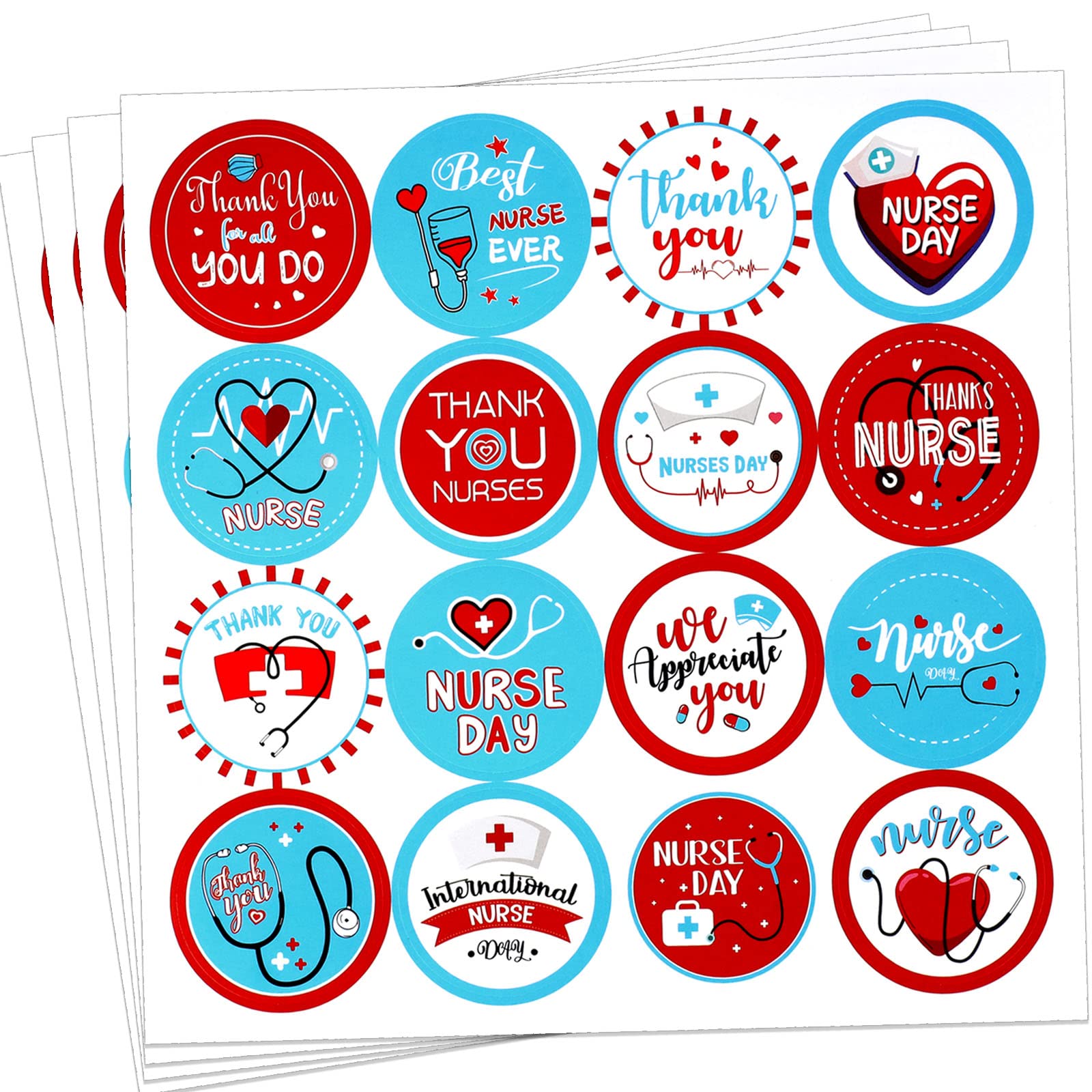 amazon-com-howaf-288pcs-thank-you-nurse-decorations-stickers-nurse-themed-label-stickers-for-nurse-appreciation-week-party-decoration-supplies-happy-nurse-week-gift-tag-stickers-thanks-nurse-round-stickers-for-nurse-day for Free Printable Nurse Gift Tags Amazon.com: HOWAF 288pcs Thank You Nurse Decorations Stickers, Nurse Themed Label Stickers for Nurse Appreciation Week Party Decoration Supplies, Happy Nurse Week Gift Tag Stickers, Thanks Nurse Round Stickers for Nurse Day for Free Printable Nurse Gift Tags