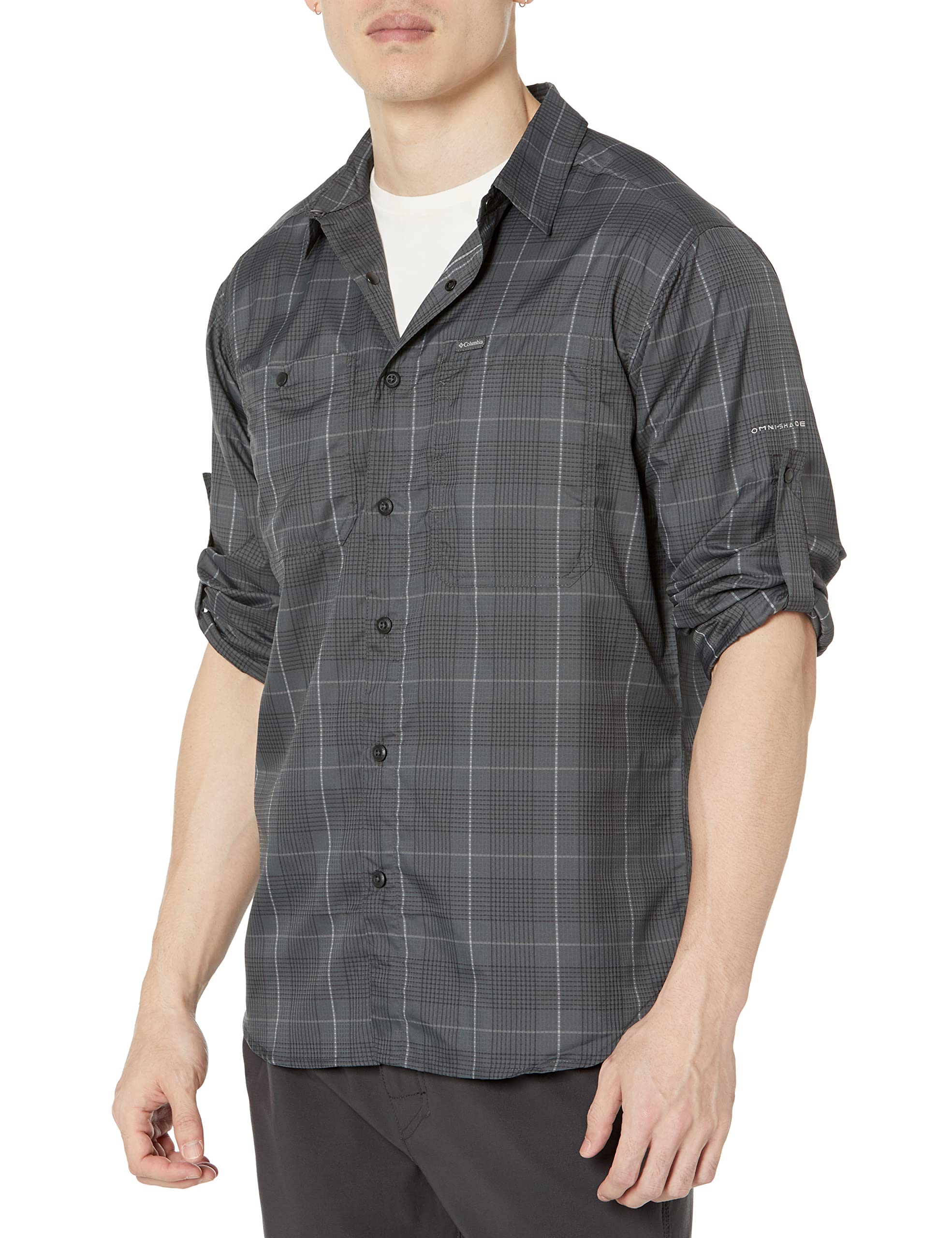 Columbia Men's Silver Ridge Utility Lite Plaid Long Sleeve