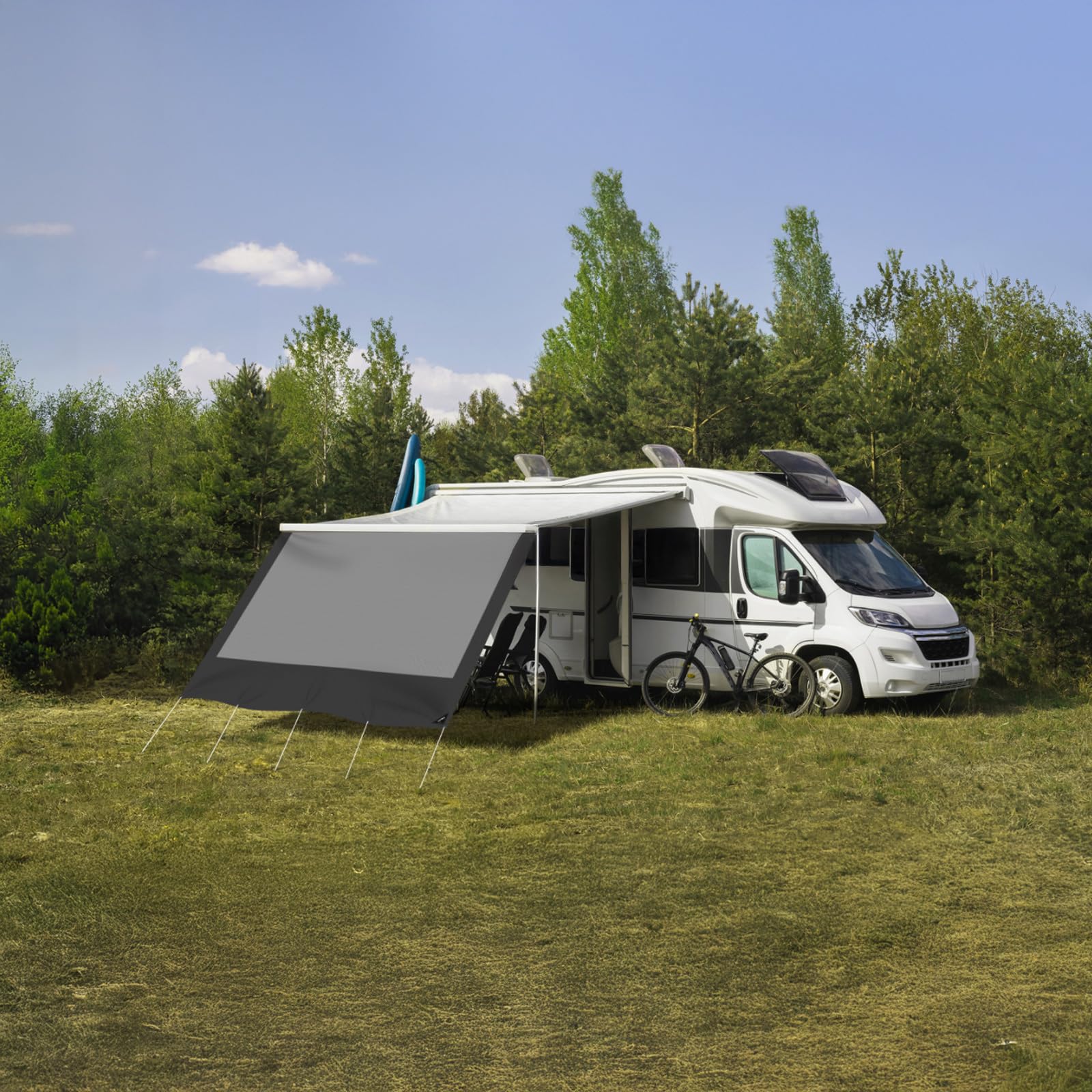 BRUNNER Sonnensegel Markise Belveder Camping Bus Sonnendach Wohnwagen Caravan 280 cm