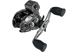 Okuma Convector - Graphite Frame Line Counter Trolling Reel for Precise Fishing Measurement