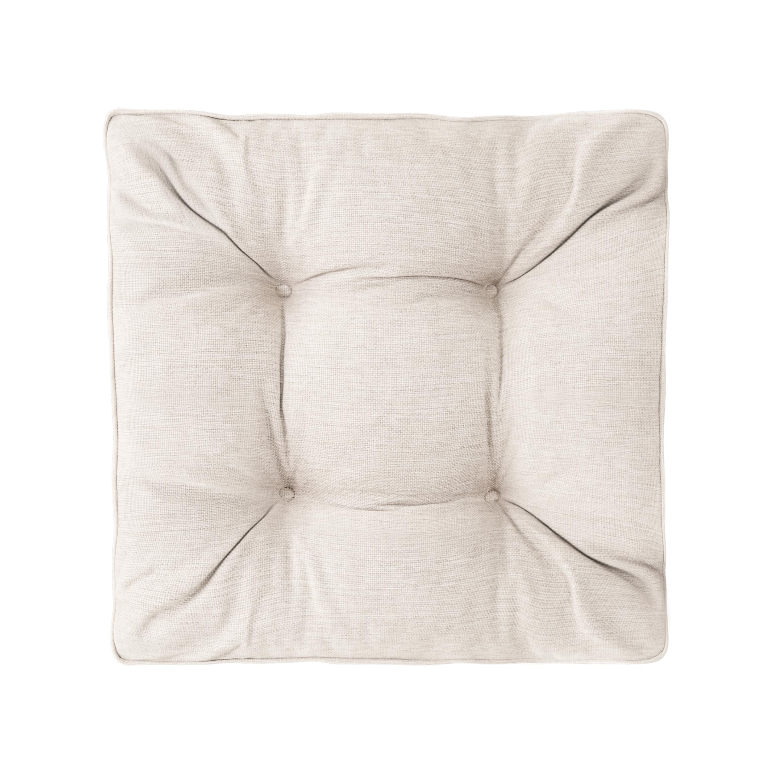 Best Wool Outdoor Cushions for Rattan Furniture, Chair Cushion Seat Cushion 70x70, Comfortable Armchair Cushion for Patio & Garden, Foam Filled Comfort